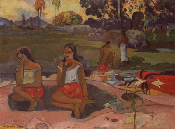 Paul Gauguin The Miraculous Source Sweden oil painting art